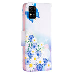 Custodia per telefono in pelle con motivo a disegno colorato, For ZTE Blade  A31