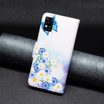 Custodia per telefono in pelle con motivo a disegno colorato, For ZTE Blade  A31