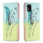 Custodia per telefono in pelle con motivo a disegno colorato, For ZTE Blade  A31