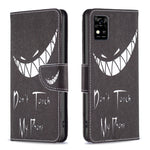Custodia per telefono in pelle con motivo a disegno colorato, For ZTE Blade  A31