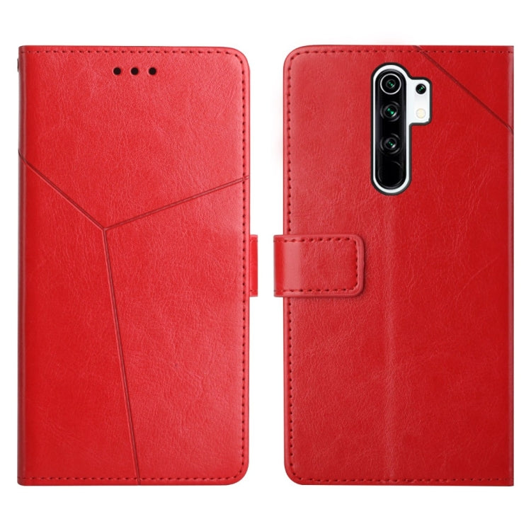 Custodia per telefono in pelle flip orizzontale con cuciture a Y, For Xiaomi Redmi 9, For Xiaomi Redmi 9A, For Xiaomi Redmi 9C, For Xiaomi Poco M3 / Redmi 9T