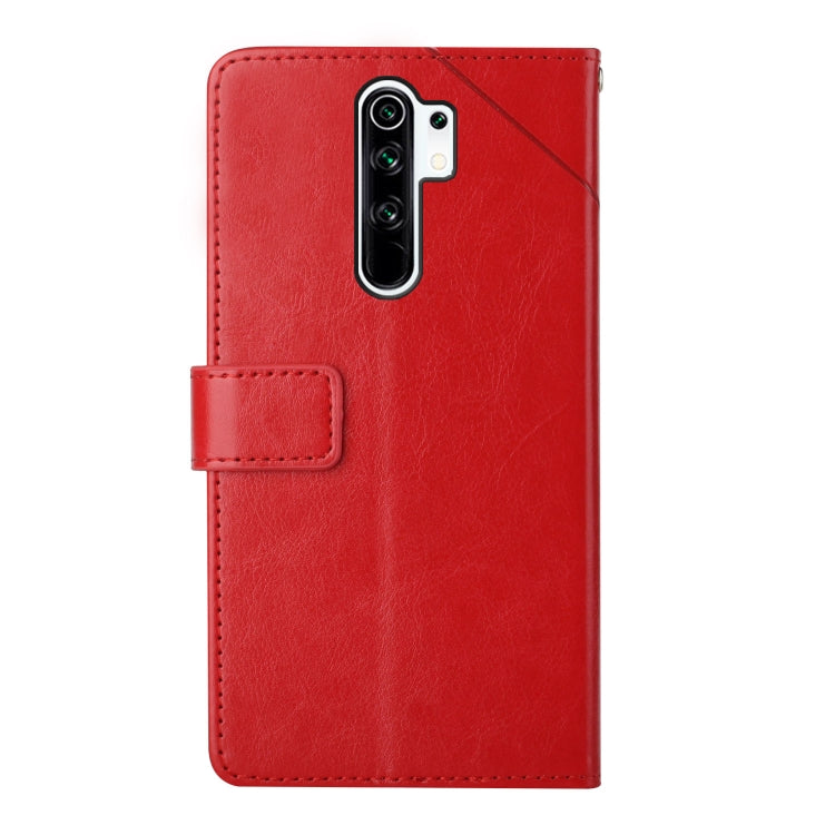 Custodia per telefono in pelle flip orizzontale con cuciture a Y, For Xiaomi Redmi 9, For Xiaomi Redmi 9A, For Xiaomi Redmi 9C, For Xiaomi Poco M3 / Redmi 9T