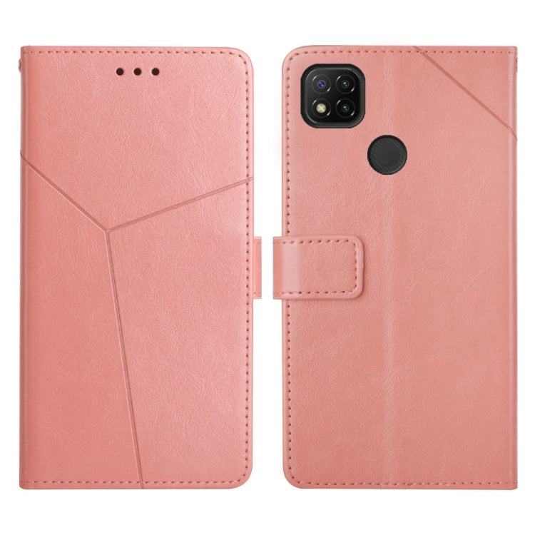 Custodia per telefono in pelle flip orizzontale con cuciture a Y, For Xiaomi Redmi 9, For Xiaomi Redmi 9A, For Xiaomi Redmi 9C, For Xiaomi Poco M3 / Redmi 9T