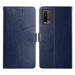 Custodia per telefono in pelle flip orizzontale con cuciture a Y, For Xiaomi Redmi 9, For Xiaomi Redmi 9A, For Xiaomi Redmi 9C, For Xiaomi Poco M3 / Redmi 9T