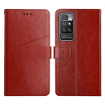 Custodia per telefono in pelle flip orizzontale con cuciture a Y, For Xiaomi Redmi 10, For Xiaomi Redmi 10 5G / Note 11E, For Xiaomi Redmi 10A, For Xiaomi Redmi 10C
