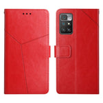 Custodia per telefono in pelle flip orizzontale con cuciture a Y, For Xiaomi Redmi 10, For Xiaomi Redmi 10 5G / Note 11E, For Xiaomi Redmi 10A, For Xiaomi Redmi 10C