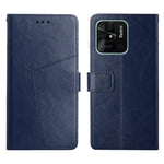 Custodia per telefono in pelle flip orizzontale con cuciture a Y, For Xiaomi Redmi 10, For Xiaomi Redmi 10 5G / Note 11E, For Xiaomi Redmi 10A, For Xiaomi Redmi 10C