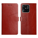 Custodia per telefono in pelle flip orizzontale con cuciture a Y, For Xiaomi Redmi 10, For Xiaomi Redmi 10 5G / Note 11E, For Xiaomi Redmi 10A, For Xiaomi Redmi 10C