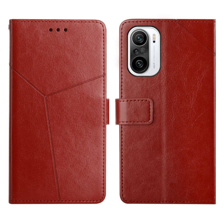 Custodia per telefono in pelle flip orizzontale con cuciture a Y, For Xiaomi Redmi K30 Pro, For Xiaomi Redmi K40 / K40 Pro, For Xiaomi Redmi Note 8, For Xiaomi Redmi Note 8 Pro