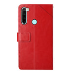 Custodia per telefono in pelle flip orizzontale con cuciture a Y, For Xiaomi Redmi Note 8T, For Xiaomi Redmi Note 9 5G / Note 9T 5G, For Xiaomi Redmi Note 10 5G, For Xiaomi Redmi Note 11 Pro