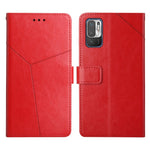 Custodia per telefono in pelle flip orizzontale con cuciture a Y, For Xiaomi Redmi Note 8T, For Xiaomi Redmi Note 9 5G / Note 9T 5G, For Xiaomi Redmi Note 10 5G, For Xiaomi Redmi Note 11 Pro