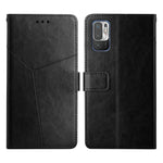 Custodia per telefono in pelle flip orizzontale con cuciture a Y, For Xiaomi Redmi Note 8T, For Xiaomi Redmi Note 9 5G / Note 9T 5G, For Xiaomi Redmi Note 10 5G, For Xiaomi Redmi Note 11 Pro