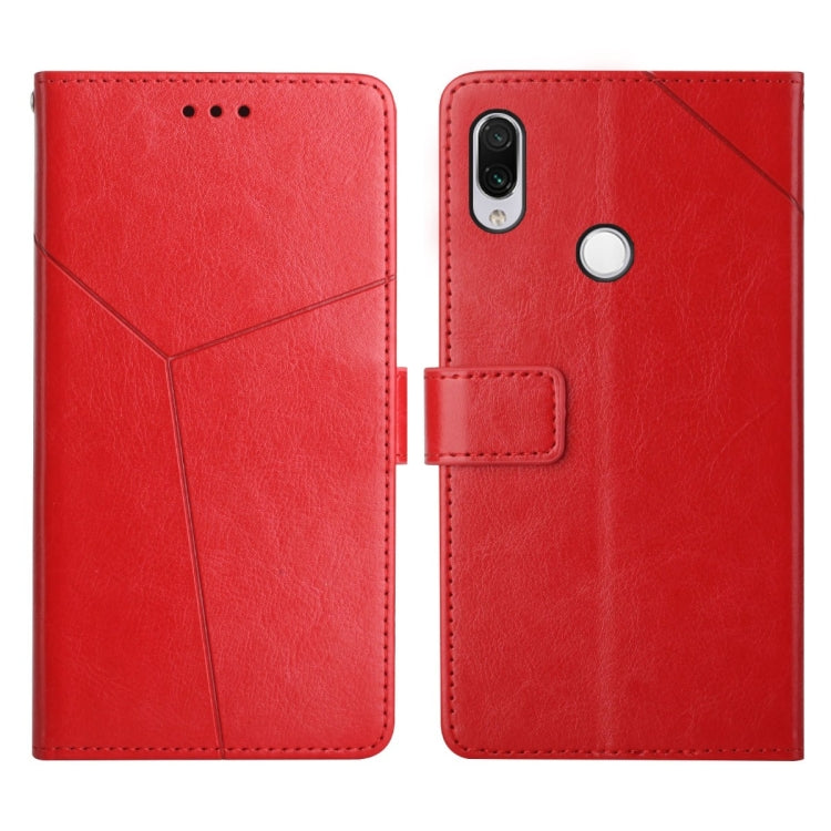 Custodia per telefono in pelle flip orizzontale con cuciture a Y, For Xiaomi Redmi Note 11 Pro Global, For Xiaomi Redmi Note 11 Global, For Xiaomi Redmi Note 7 / Note 7 Pro, For Xiaomi Redmi Note 9 Pro 4G