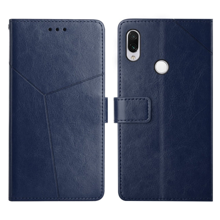 Custodia per telefono in pelle flip orizzontale con cuciture a Y, For Xiaomi Redmi Note 11 Pro Global, For Xiaomi Redmi Note 11 Global, For Xiaomi Redmi Note 7 / Note 7 Pro, For Xiaomi Redmi Note 9 Pro 4G