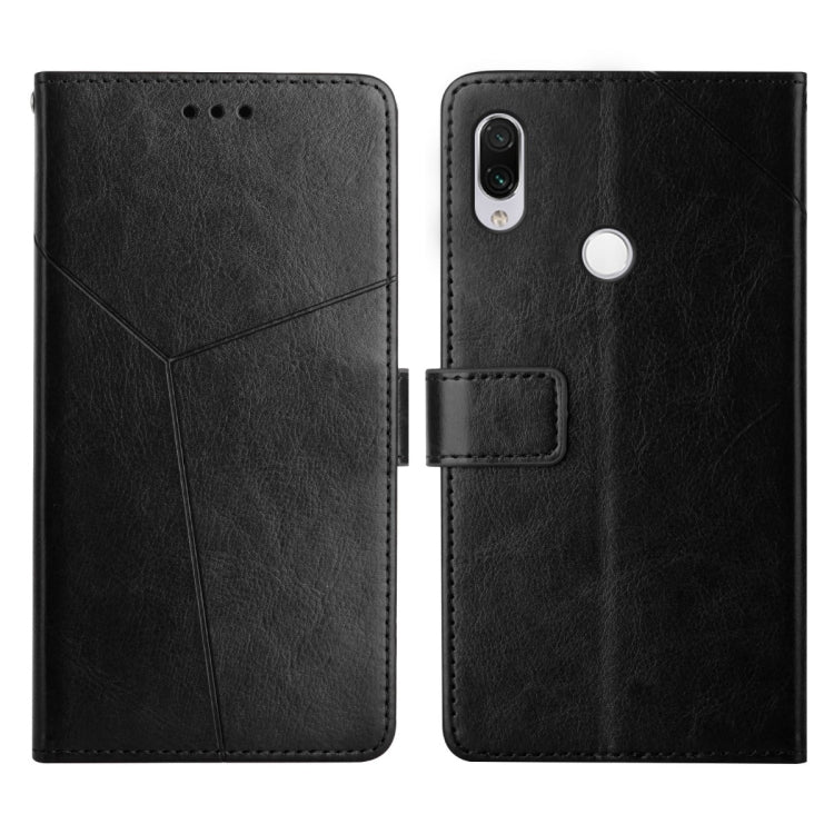 Custodia per telefono in pelle flip orizzontale con cuciture a Y, For Xiaomi Redmi Note 11 Pro Global, For Xiaomi Redmi Note 11 Global, For Xiaomi Redmi Note 7 / Note 7 Pro, For Xiaomi Redmi Note 9 Pro 4G
