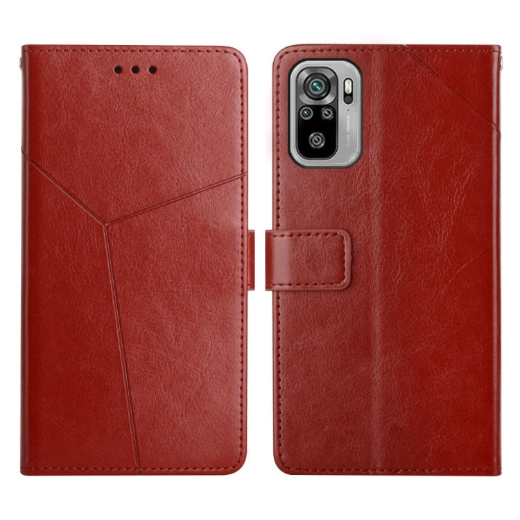 Custodia per telefono in pelle flip orizzontale con cuciture a Y, For Xiaomi Redmi Note 10 4G, For Xiaomi Redmi Note 10 Pro 5G / Poco X3 GT, For Xiaomi Redmi 8 / 8A, For Xiaomi Mi 10 Lite 5G