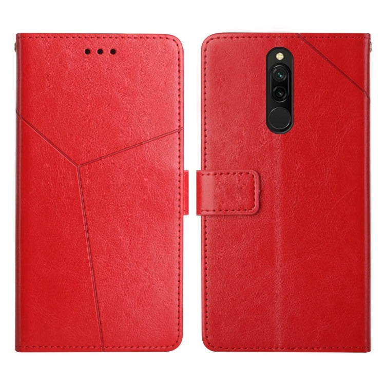 Custodia per telefono in pelle flip orizzontale con cuciture a Y, For Xiaomi Redmi Note 10 4G, For Xiaomi Redmi Note 10 Pro 5G / Poco X3 GT, For Xiaomi Redmi 8 / 8A, For Xiaomi Mi 10 Lite 5G