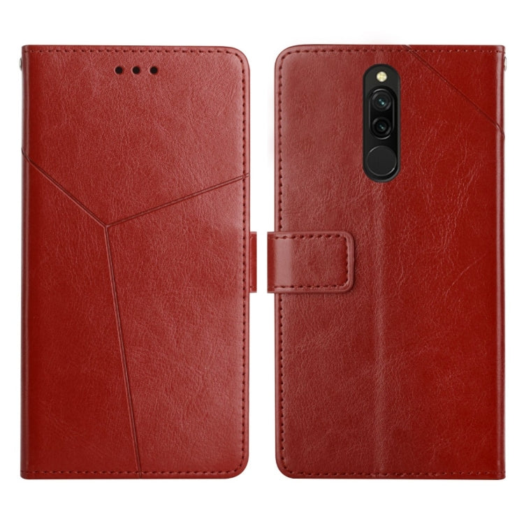 Custodia per telefono in pelle flip orizzontale con cuciture a Y, For Xiaomi Redmi Note 10 4G, For Xiaomi Redmi Note 10 Pro 5G / Poco X3 GT, For Xiaomi Redmi 8 / 8A, For Xiaomi Mi 10 Lite 5G