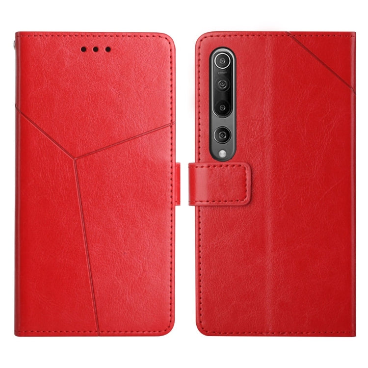 Custodia per telefono in pelle flip orizzontale con cuciture a Y, For Xiaomi Mi 10 / Mi 10 Pro, For Xiaomi Mi 10T 5G, For Xiaomi Mi 11, For Xiaomi Mi 11 Lite