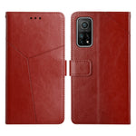 Custodia per telefono in pelle flip orizzontale con cuciture a Y, For Xiaomi Mi 10 / Mi 10 Pro, For Xiaomi Mi 10T 5G, For Xiaomi Mi 11, For Xiaomi Mi 11 Lite