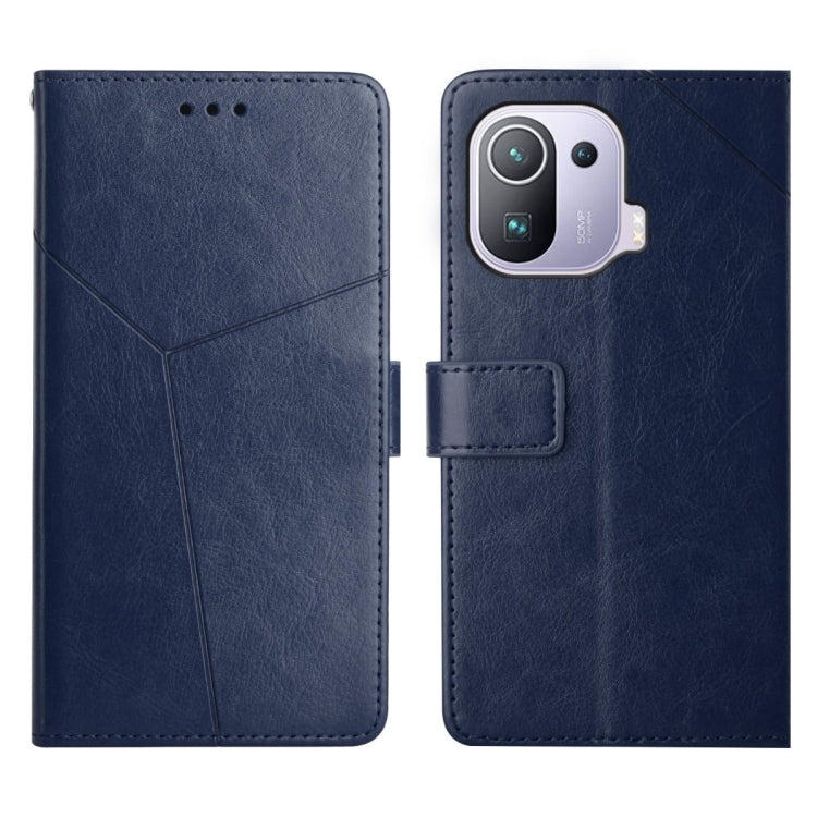 Custodia per telefono in pelle flip orizzontale con cuciture a Y, For Xiaomi Mi 11 Pro, For Xiaomi Mi 11 Ultra, For Xiaomi Mi 11T / 11T Pro, For Xiaomi 12