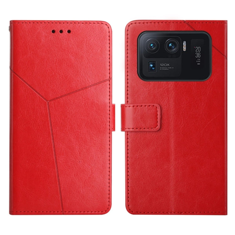 Custodia per telefono in pelle flip orizzontale con cuciture a Y, For Xiaomi Mi 11 Pro, For Xiaomi Mi 11 Ultra, For Xiaomi Mi 11T / 11T Pro, For Xiaomi 12