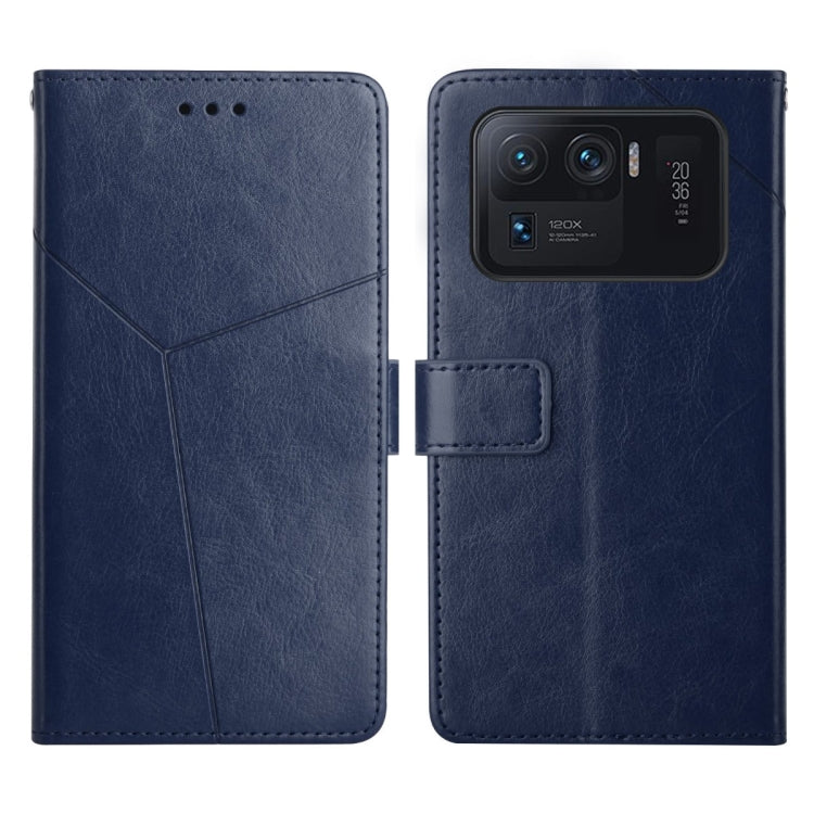 Custodia per telefono in pelle flip orizzontale con cuciture a Y, For Xiaomi Mi 11 Pro, For Xiaomi Mi 11 Ultra, For Xiaomi Mi 11T / 11T Pro, For Xiaomi 12