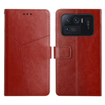 Custodia per telefono in pelle flip orizzontale con cuciture a Y, For Xiaomi Mi 11 Pro, For Xiaomi Mi 11 Ultra, For Xiaomi Mi 11T / 11T Pro, For Xiaomi 12
