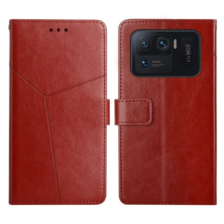 Custodia per telefono in pelle flip orizzontale con cuciture a Y, For Xiaomi Mi 11 Pro, For Xiaomi Mi 11 Ultra, For Xiaomi Mi 11T / 11T Pro, For Xiaomi 12
