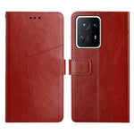 Custodia per telefono in pelle flip orizzontale con cuciture a Y, For Xiaomi Mi Mix4, For Xiaomi Mi Note 10, For Xiaomi Mi Note 10 Lite, For Xiaomi Poco M4 Pro 4G