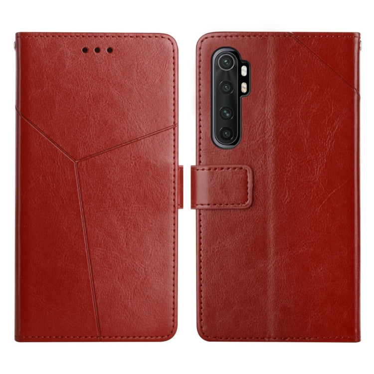 Custodia per telefono in pelle flip orizzontale con cuciture a Y, For Xiaomi Mi Mix4, For Xiaomi Mi Note 10, For Xiaomi Mi Note 10 Lite, For Xiaomi Poco M4 Pro 4G