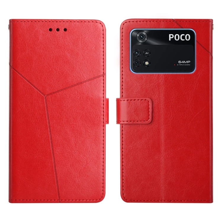 Custodia per telefono in pelle flip orizzontale con cuciture a Y, For Xiaomi Mi Mix4, For Xiaomi Mi Note 10, For Xiaomi Mi Note 10 Lite, For Xiaomi Poco M4 Pro 4G