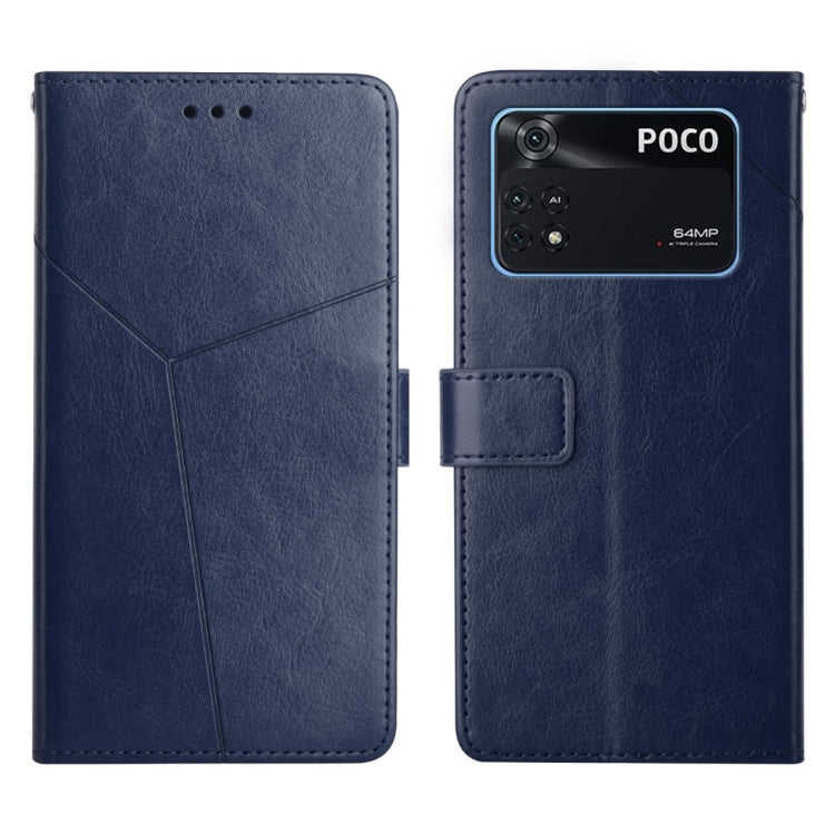 Custodia per telefono in pelle flip orizzontale con cuciture a Y, For Xiaomi Mi Mix4, For Xiaomi Mi Note 10, For Xiaomi Mi Note 10 Lite, For Xiaomi Poco M4 Pro 4G