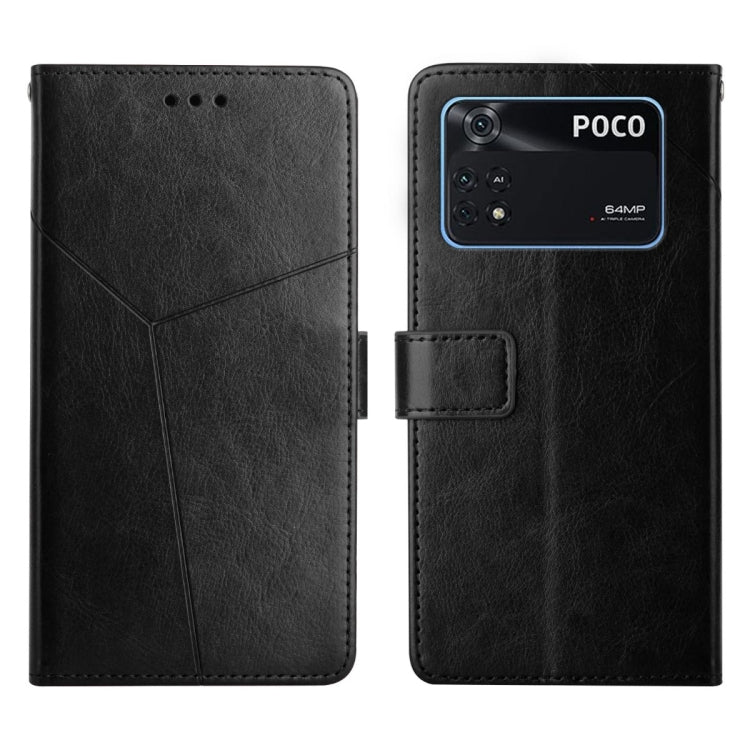 Custodia per telefono in pelle flip orizzontale con cuciture a Y, For Xiaomi Mi Mix4, For Xiaomi Mi Note 10, For Xiaomi Mi Note 10 Lite, For Xiaomi Poco M4 Pro 4G