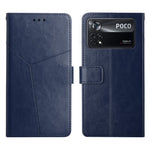 Custodia per telefono in pelle flip orizzontale con cuciture a Y, For Xiaomi Poco X4 Pro 5G, For Xiaomi Poco M4 Pro 5G