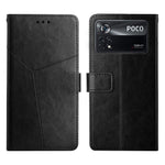 Custodia per telefono in pelle flip orizzontale con cuciture a Y, For Xiaomi Poco X4 Pro 5G, For Xiaomi Poco M4 Pro 5G