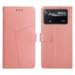 Custodia per telefono in pelle flip orizzontale con cuciture a Y, For Xiaomi Poco X4 Pro 5G, For Xiaomi Poco M4 Pro 5G