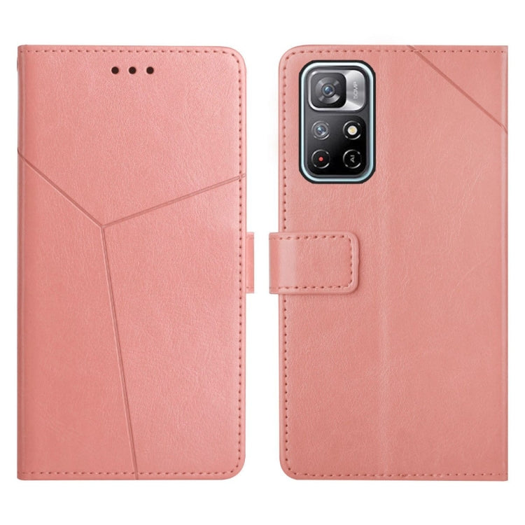 Custodia per telefono in pelle flip orizzontale con cuciture a Y, For Xiaomi Poco X4 Pro 5G, For Xiaomi Poco M4 Pro 5G