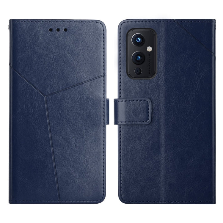 Custodia per telefono in pelle flip orizzontale con cuciture a Y, For OnePlus 9, For OnePlus 9 Pro, For OnePlus Nord 2 5G, For OnePlus Nord CE 5G