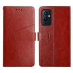 Custodia per telefono in pelle flip orizzontale con cuciture a Y, For OnePlus 9, For OnePlus 9 Pro, For OnePlus Nord 2 5G, For OnePlus Nord CE 5G