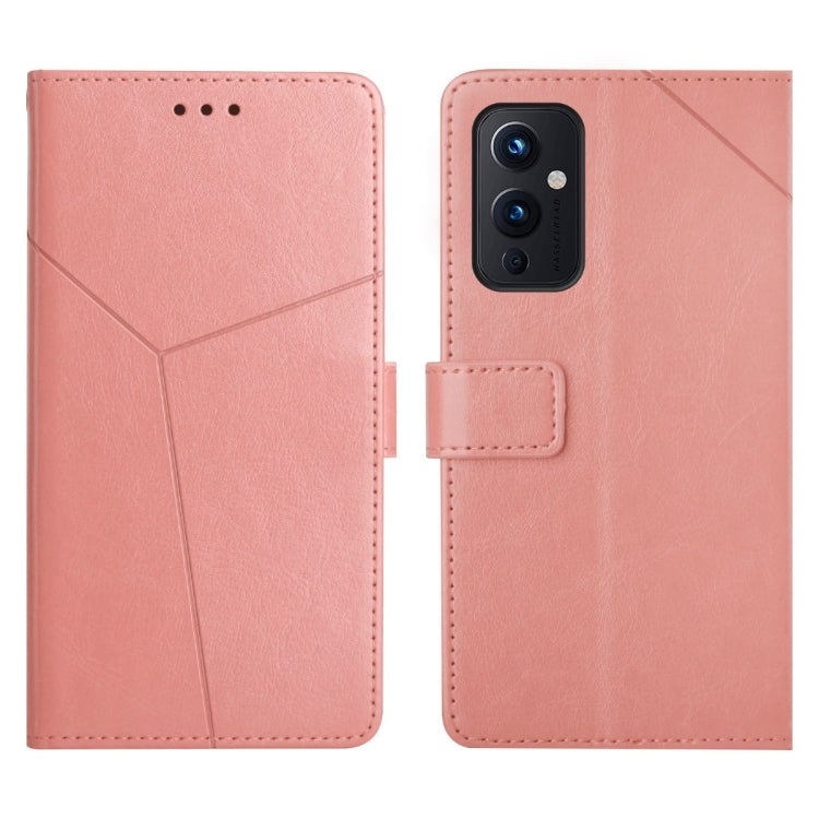 Custodia per telefono in pelle flip orizzontale con cuciture a Y, For OnePlus 9, For OnePlus 9 Pro, For OnePlus Nord 2 5G, For OnePlus Nord CE 5G