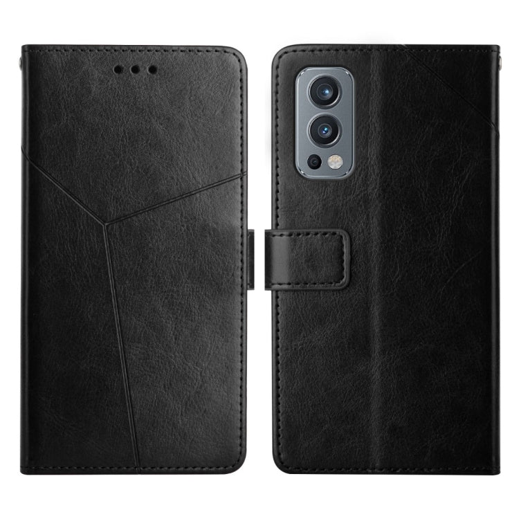 Custodia per telefono in pelle flip orizzontale con cuciture a Y, For OnePlus 9, For OnePlus 9 Pro, For OnePlus Nord 2 5G, For OnePlus Nord CE 5G
