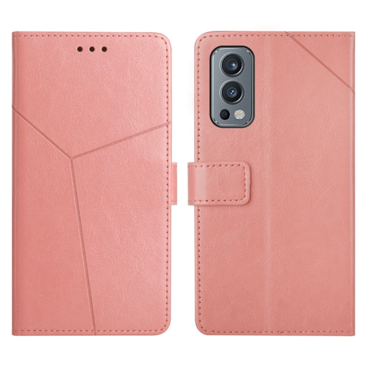 Custodia per telefono in pelle flip orizzontale con cuciture a Y, For OnePlus 9, For OnePlus 9 Pro, For OnePlus Nord 2 5G, For OnePlus Nord CE 5G