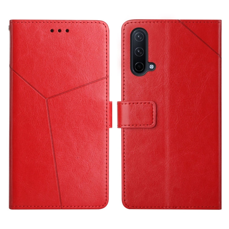 Custodia per telefono in pelle flip orizzontale con cuciture a Y, For OnePlus 9, For OnePlus 9 Pro, For OnePlus Nord 2 5G, For OnePlus Nord CE 5G