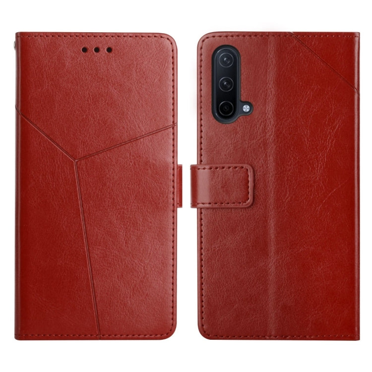 Custodia per telefono in pelle flip orizzontale con cuciture a Y, For OnePlus 9, For OnePlus 9 Pro, For OnePlus Nord 2 5G, For OnePlus Nord CE 5G