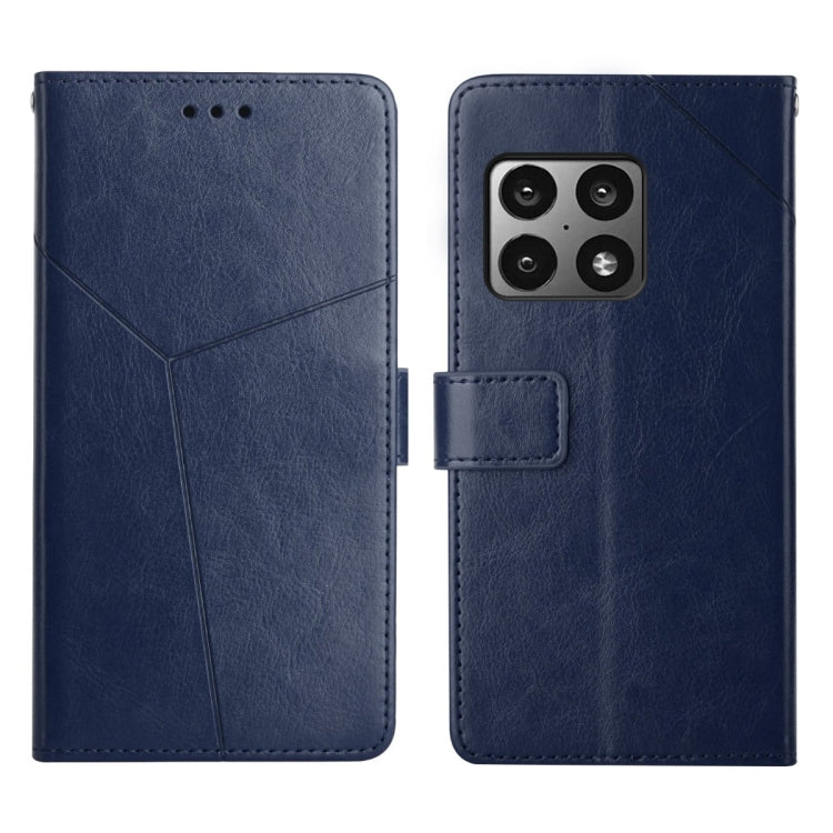 Custodia per telefono in pelle flip orizzontale con cuciture a Y, For OnePlus 9R, For OnePlus 10 Pro, For OnePlus Nord N20 5G