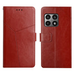 Custodia per telefono in pelle flip orizzontale con cuciture a Y, For OnePlus 9R, For OnePlus 10 Pro, For OnePlus Nord N20 5G