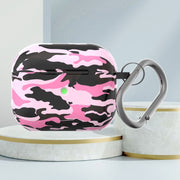 Custodia protettiva per auricolari wireless mimetici stampati in silicone serie M, For AirPods 3
