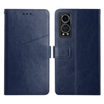 Custodia per telefono in pelle flip orizzontale con cuciture a Y, For ZTE Axon 20 4G, For ZTE Axon 30, For ZTE Blade A31, For ZTE Blade A51