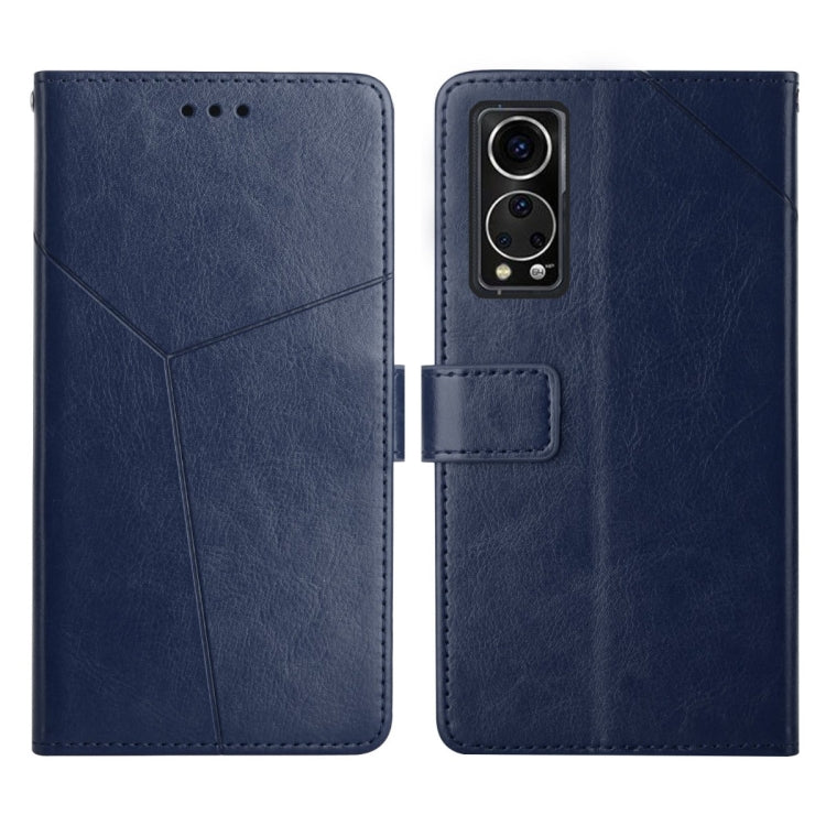 Custodia per telefono in pelle flip orizzontale con cuciture a Y, For ZTE Axon 20 4G, For ZTE Axon 30, For ZTE Blade A31, For ZTE Blade A51